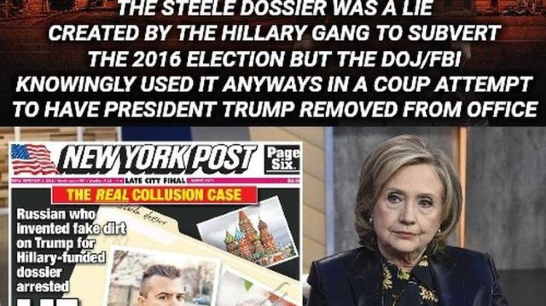 hillary russian collusion hoax 5-22-22 DonaldJTrump,com