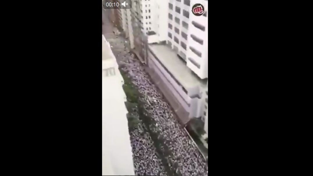 2+ Million People Protesting WHO and jabs in Hong Kong