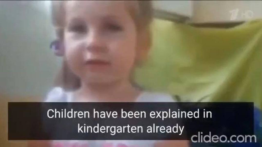 CHILDREN HAVE BEEN EXPLAINED IN KINDERGARDEN ALREADY