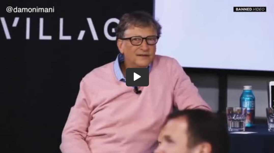 Watch Alex Jones Confront Bill Gates!!