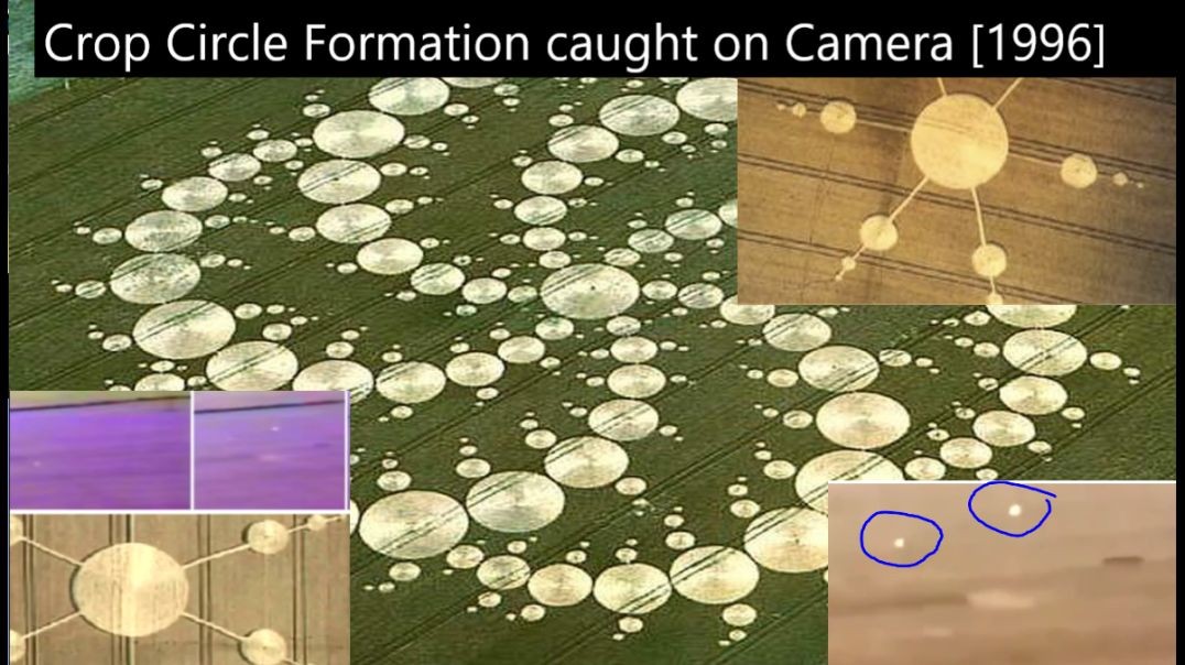 Crop Circle Formation Caught on Camera in 1996