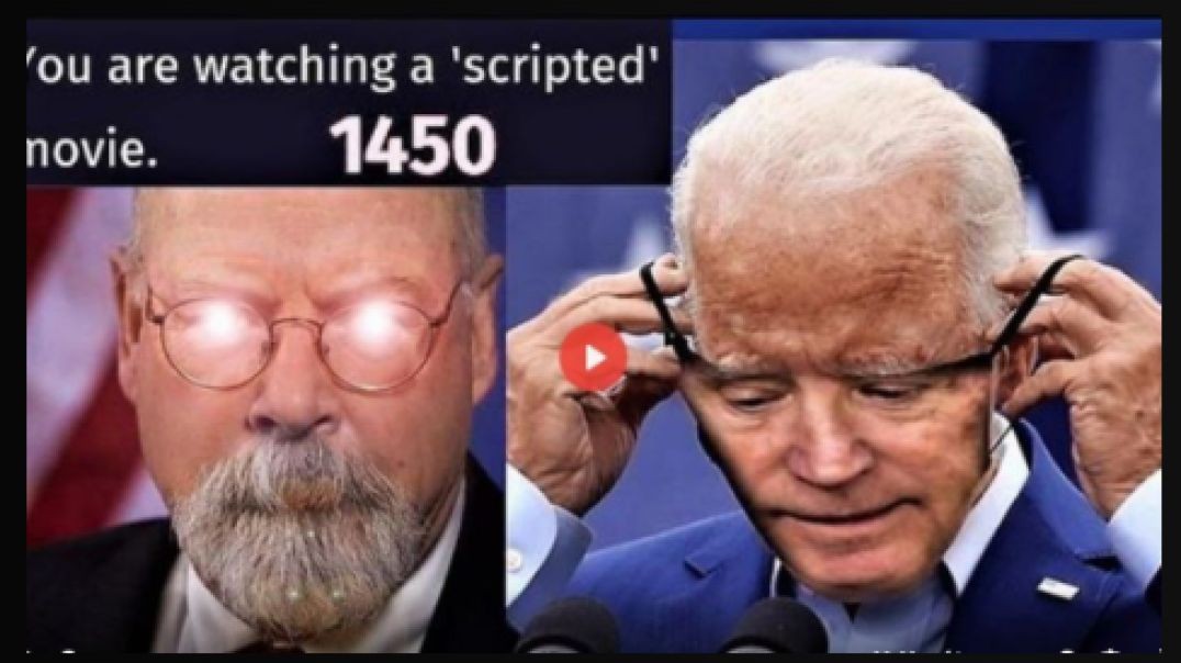 Youre Watching a Scripted Movie Biden Fake President on a Fake White House Set WHOs in Charge!!!