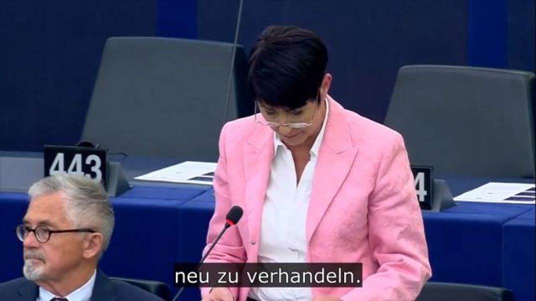 Heroic MEP Christine Anderson Confronts the WHO Treaty and Calls to Hold MEPS Accountable