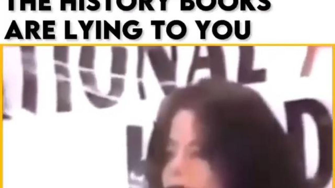 The history books are lying to you says Michael Jackson