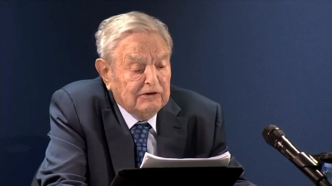 George Soros says our "civilization may not survive" at his Davos dinner speech