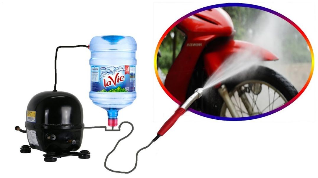 how to make a high pressure car washer yourself?