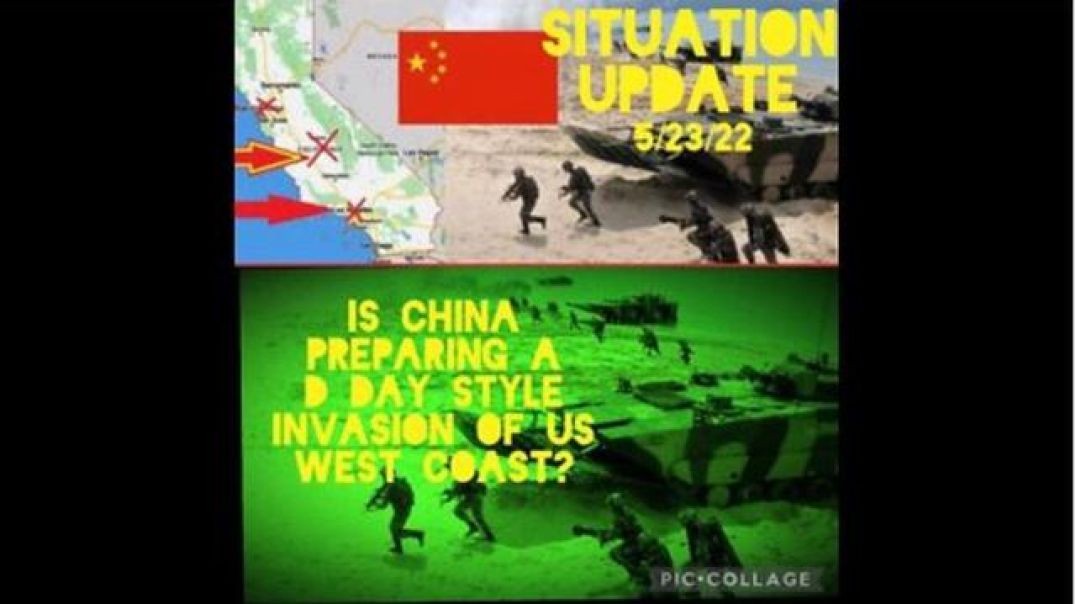 Situation Update- China Leaked Audio Reveals Plans For A D-Day Type Invasion Of US West Coast!