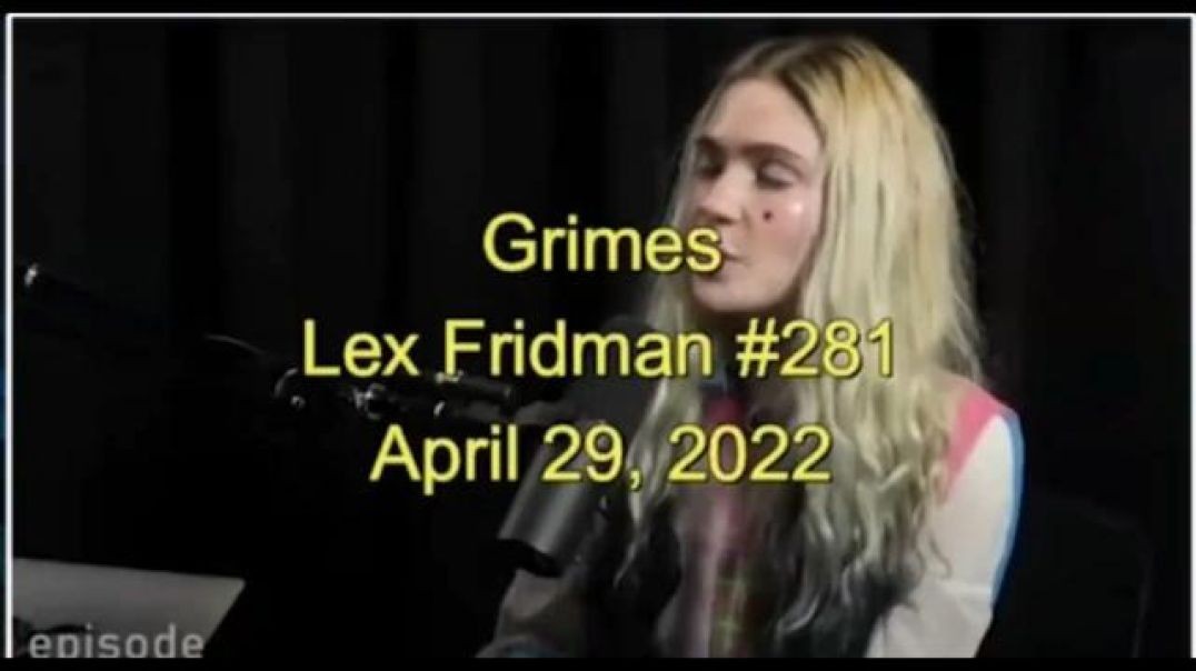 Grimes (mother of Elon Musk's children, allegedly) talk about transhumanism