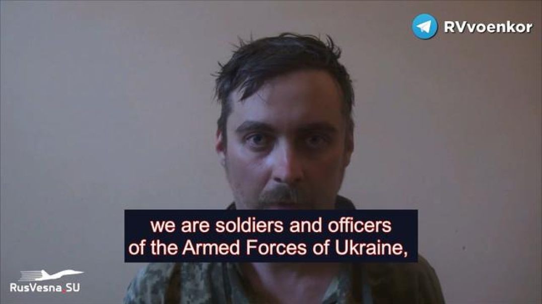 Video message of Ukrainian prisoners of war (POW) to Zelensky