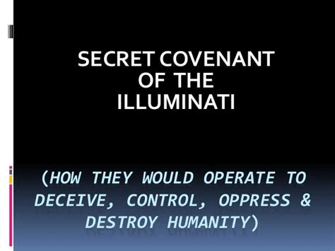 ⁣Secret Covenant of the Illuminati
