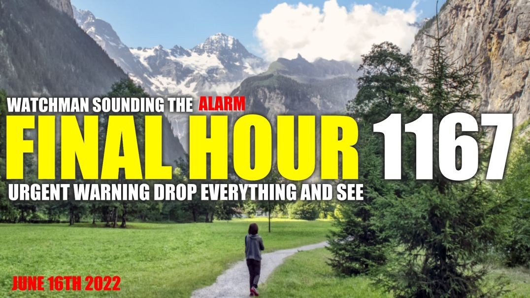 FINAL HOUR 1167 - URGENT WARNING DROP EVERYTHING AND SEE - WATCHMAN SOUNDING THE ALARM