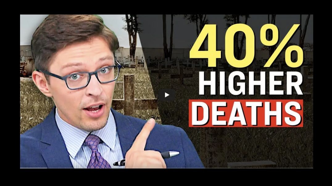⁣Life Insurance CEO Reveals Deaths Are Up 40% Among Working People: "Just unheard of”