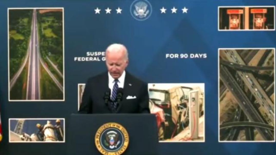 Biden: "Today, I’m calling on Congress to suspend the federal gas tax