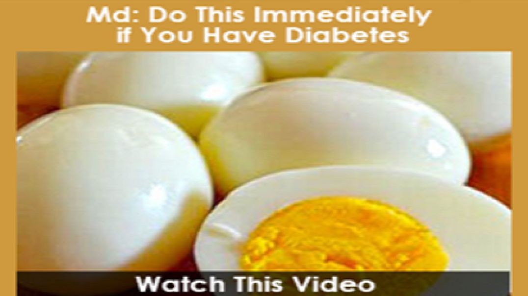 Md, Do This Immediately if You Have Diabetes