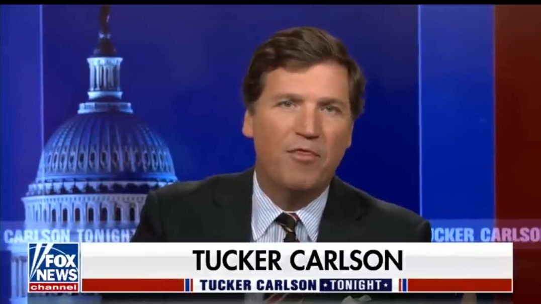 Tucker Carlson- This is a scam