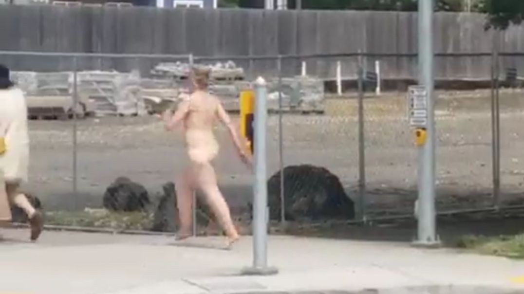 Vancouver, Wash. A nude woman runs and hits a person on the street. People nearby don’t respond