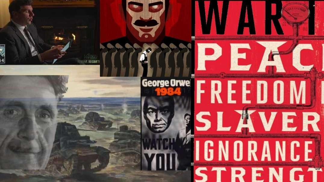 ⁣Double Think = the means by which 1984 is becoming our reality [George Orwell - 1984 How Freedom Di