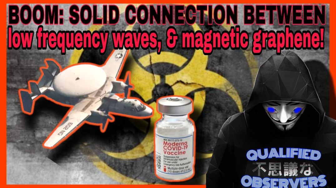 Connection between low frequencies and magnetic graphene!