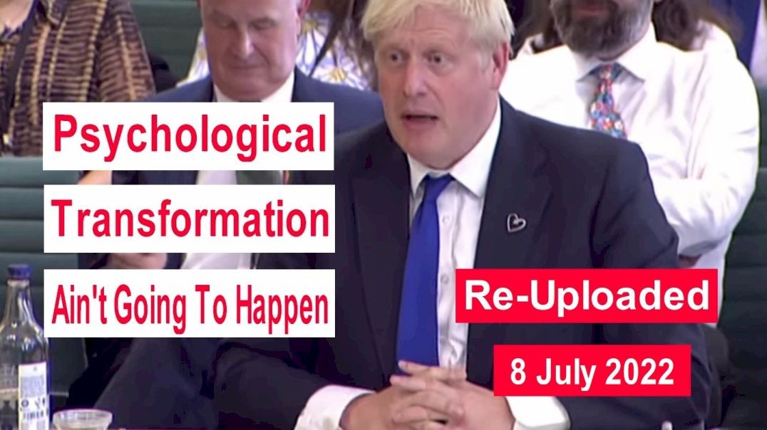 RE-UPLOADED, Boris Johnson Told To His Face You aren't capable of Changing.