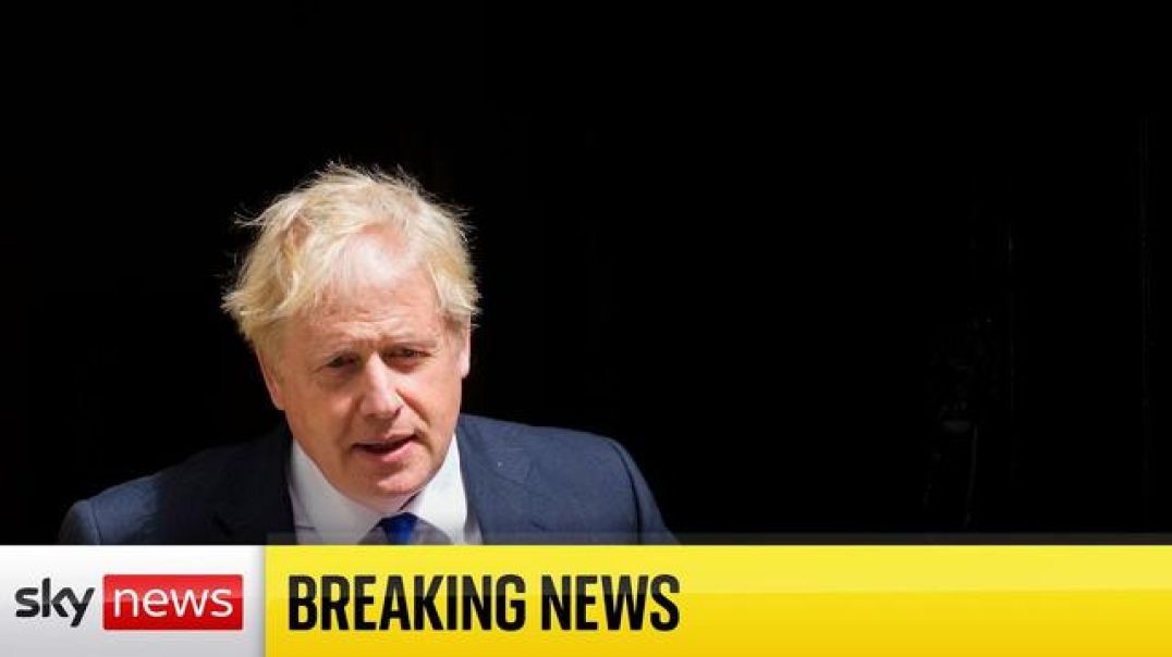 BREAKING - Boris Johnson to resign as Prime Minister