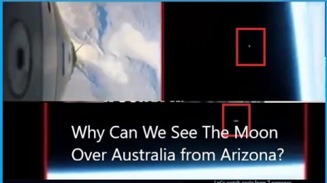 ⁣Why can we see the Moon, Over Australia, From Arizona, USA [This time Includes Globe Cartoons!]
