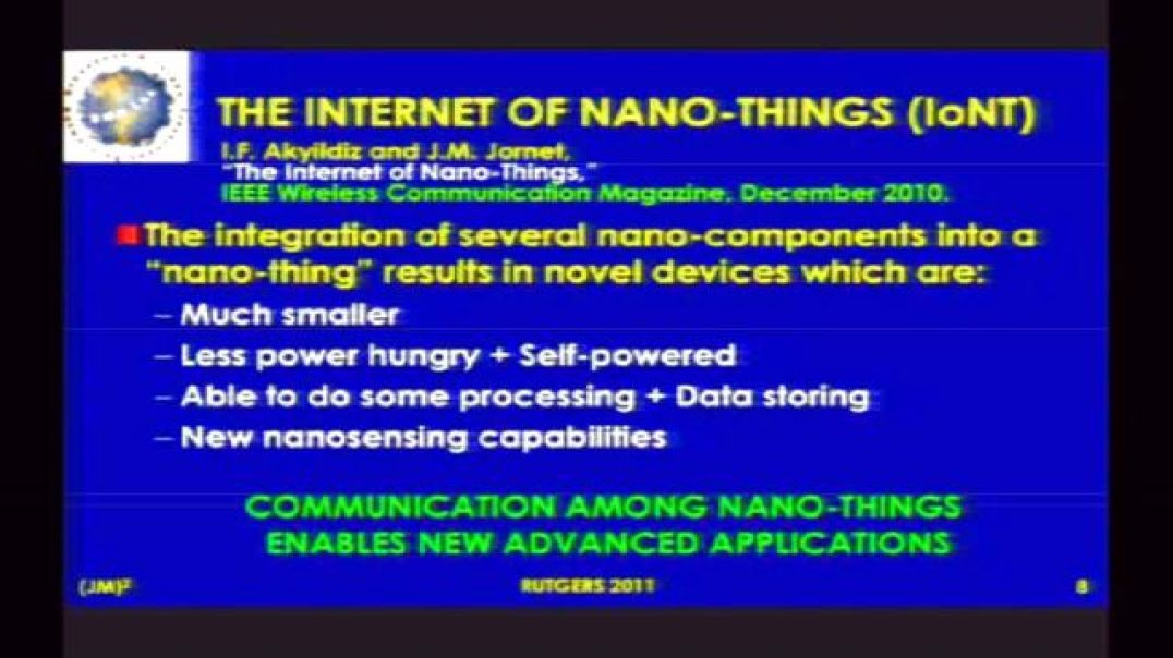 IoNT - Internet of Nano Things