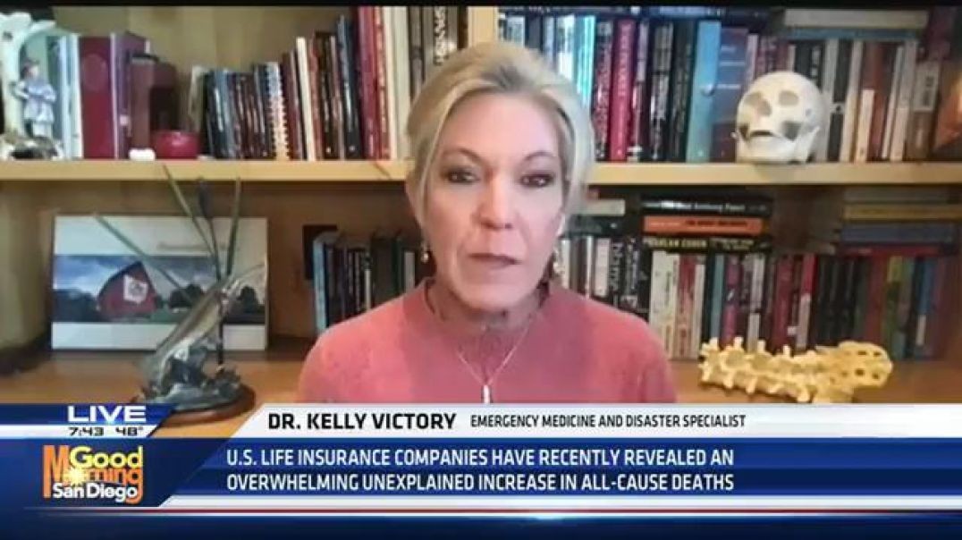 Dr. Kelly Victory: Reveals Deaths Are Up 40% Among Working People