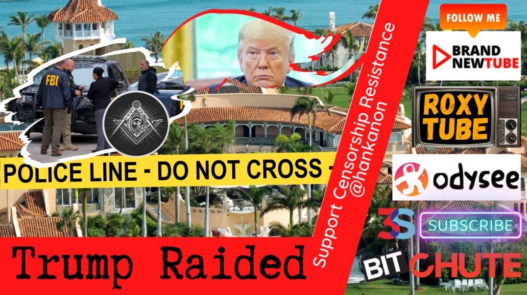 Trump Home Raided - Illuminati Symbolism Connection