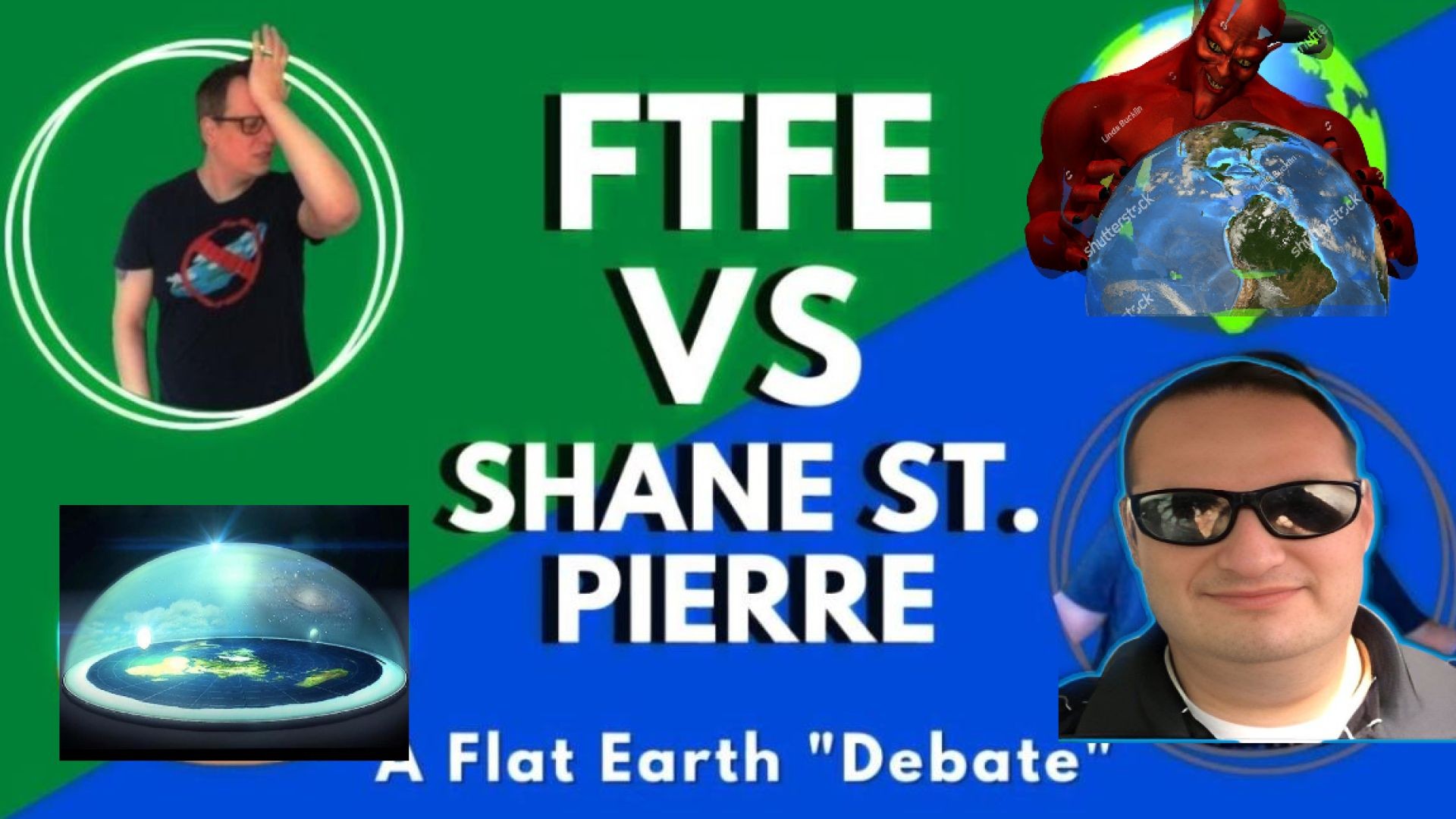 A Flat Earth "Debate" - FTFE VS Shane ST Pierre Round 2