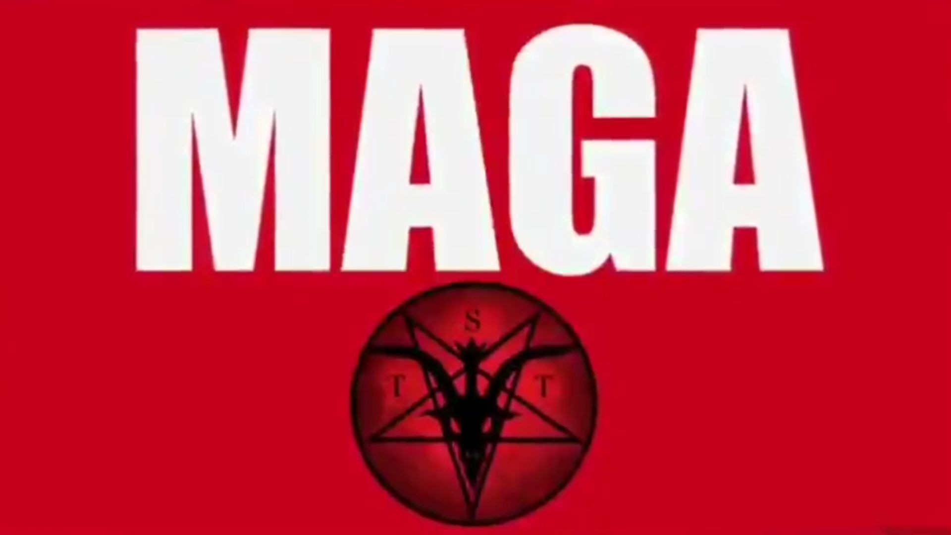 MAGA IS THE 5TH & HIGHEST DEGREE IN THE CHURCH OF SATAN HIERARCHY - THE PLAN WAS NOT FOR US
