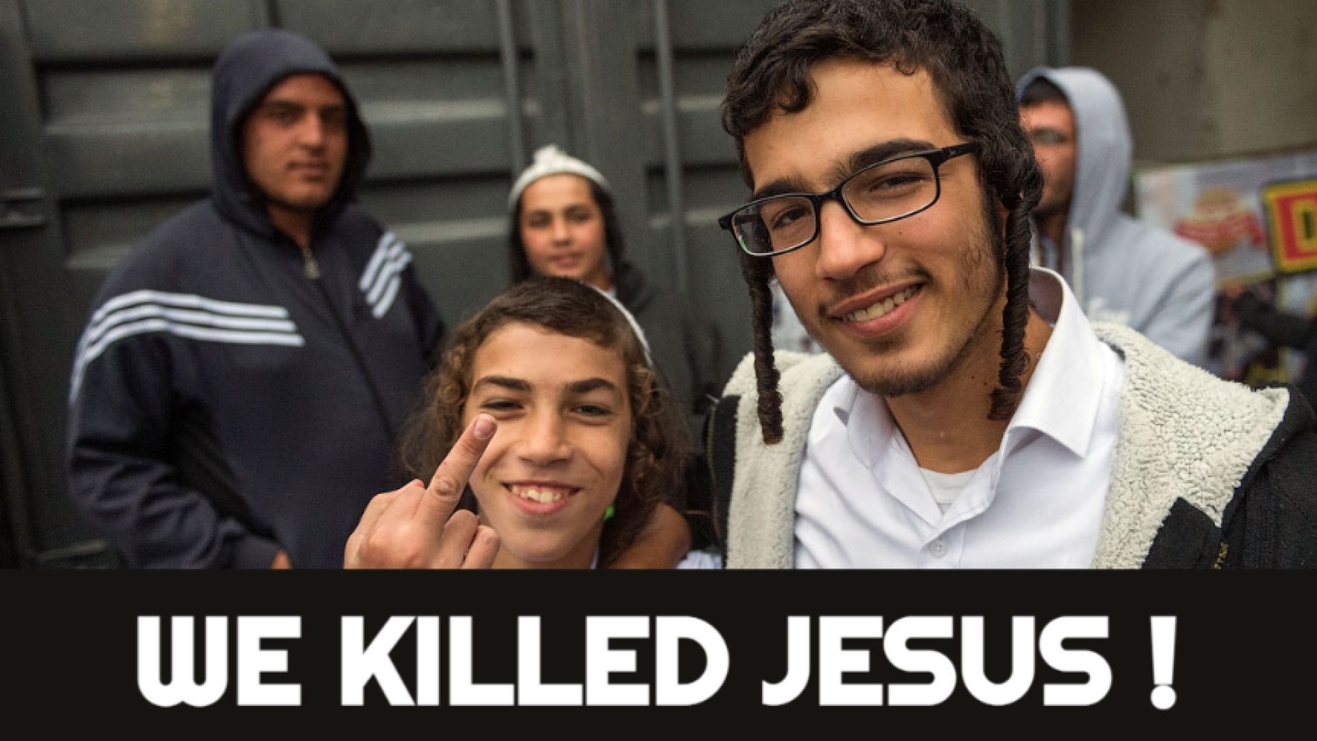🚨PARASITE ISRAELI YOUTH "WE KILLED JESUS AND WE ARE PROUD OF IT !"