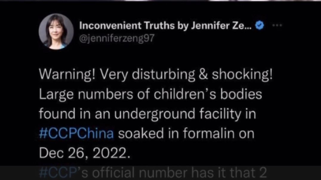 “DEAD TRAFFICKED CHILDREN FOUND UNDERGROUND in CHINA!”