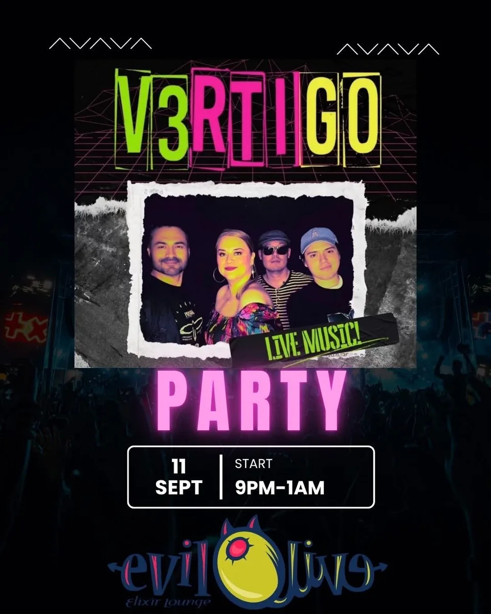 Sep 11 - V3RTIGO Live Music Party