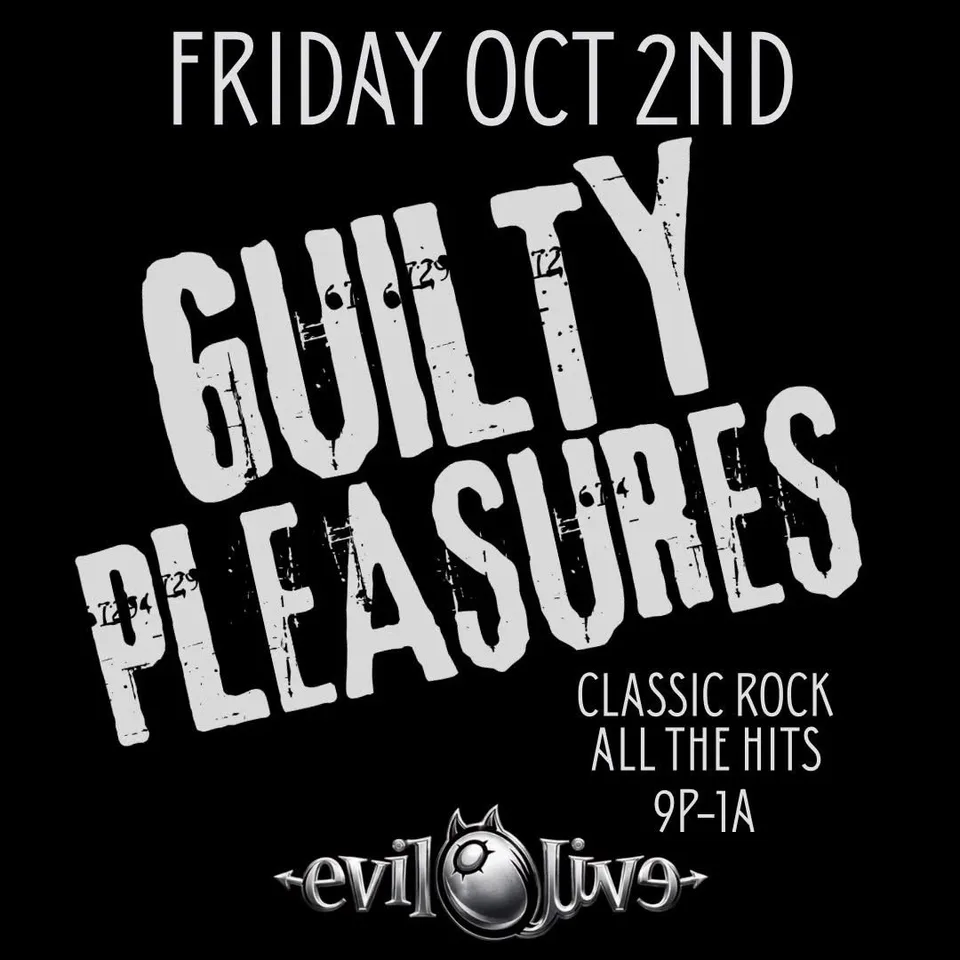 Oct 2 - The Guilty Pleasures Band