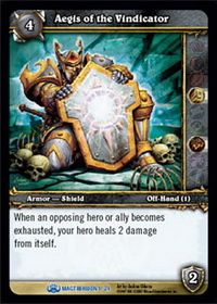 Aegis of the Vindicator - Magtheridon's Lair Raid Deck