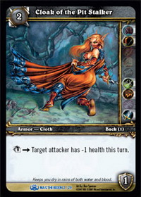 Cloak of the Pit Stalker - Magtheridon's Lair Raid Deck