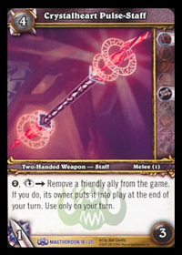 Crystalheart Pulse-Staff - Magtheridon's Lair Raid Deck