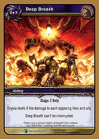 Deep Breath - Onyxia's Lair Raid Deck