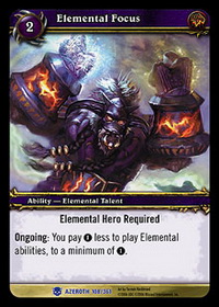 Elemental Focus - Heroes of Azeroth