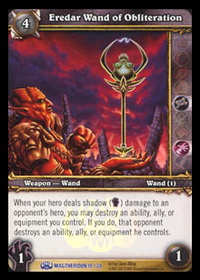 Eredar Wand of Obliteration - Magtheridon's Lair Raid Deck