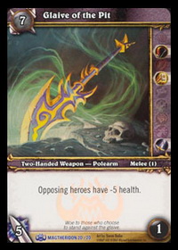 Glaive of the Pit - Magtheridon's Lair Raid Deck