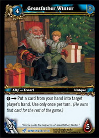 Greatfather Winter - Feast of Winter Veil