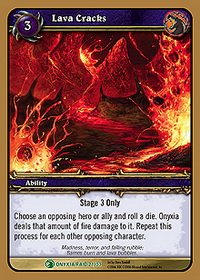 Lava Cracks - Onyxia's Lair Raid Deck
