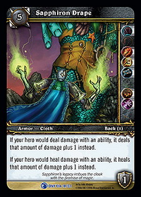 Sapphiron Drape - Onyxia's Lair Raid Deck