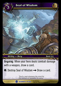 Seal of Wisdom - Heroes of Azeroth