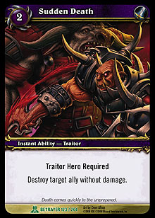 Sudden Death - Servants of the Betrayer