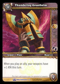 Thundering Greathelm - Magtheridon's Lair Raid Deck