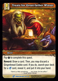 Treats for Great-father Winter - Feast of Winter Veil