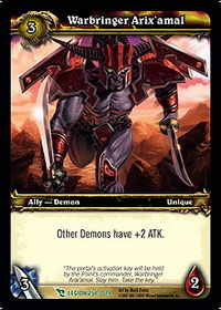Warbringer Arix'amal - March of the Legion