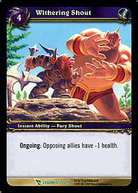 Withering Shout - March of the Legion